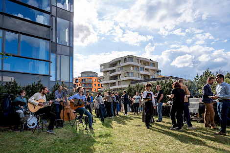 První Summer Party na Harfě